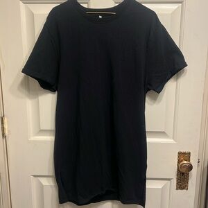 Essentials black t-shirt dress. Womens size Medium